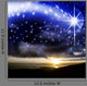 Starry Sky With Star Wall Decal