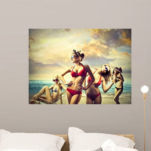 Summer Beauty Wall Decal