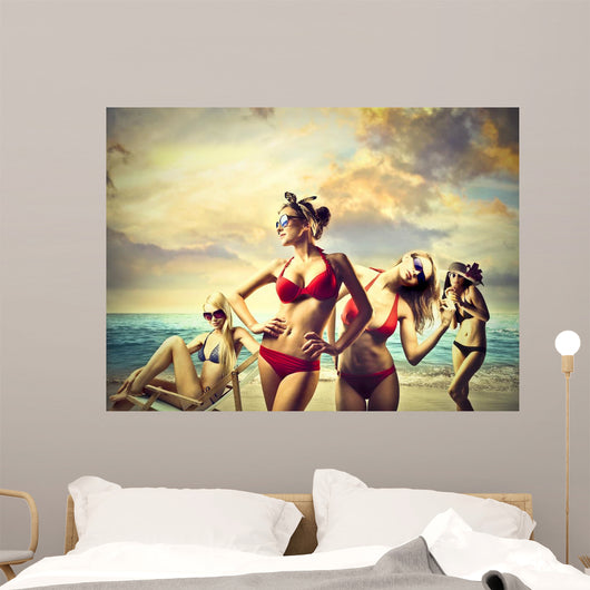 Summer Beauty Wall Decal