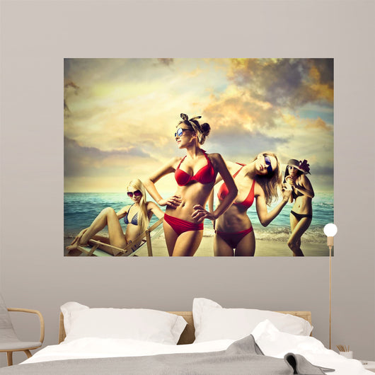 Summer Beauty Wall Decal
