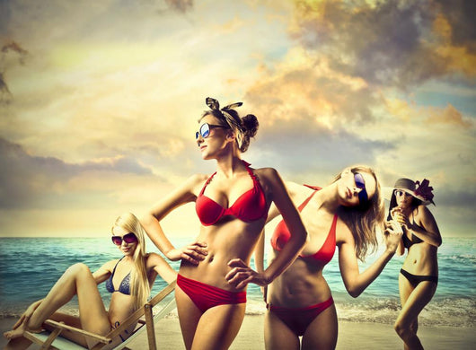Summer Beauty Wall Decal