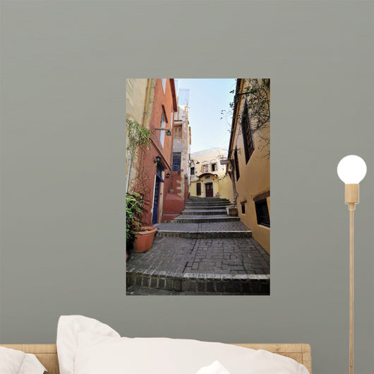 Narrow Aisle Chania Crete Wall Decal