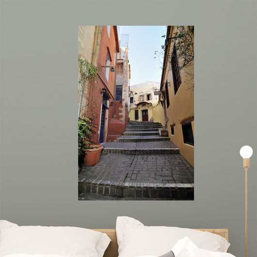 Narrow Aisle Chania Crete Wall Decal