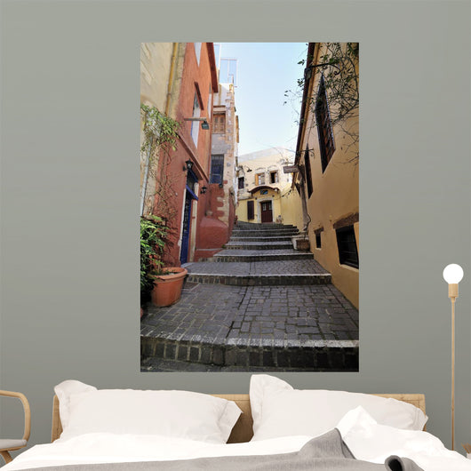 Narrow Aisle Chania Crete Wall Decal