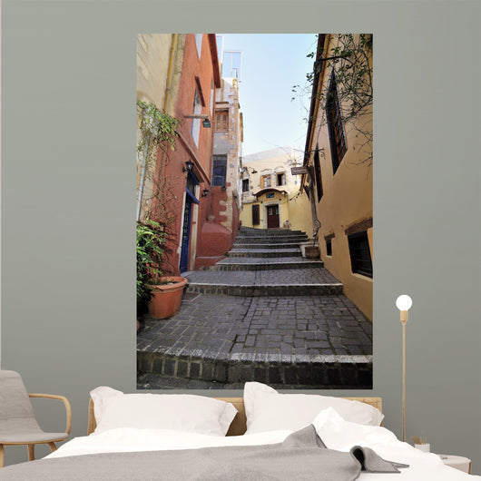 Narrow Aisle Chania Crete Wall Decal