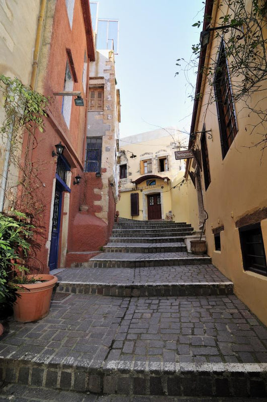 Narrow Aisle Chania Crete Wall Decal