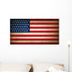 Grunge Usa Flag Wall Decal