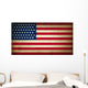 Grunge Usa Flag Wall Decal