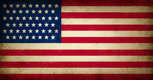 Grunge Usa Flag Wall Decal