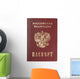 Russian Passport Wall Decal