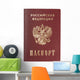 Russian Passport Wall Decal