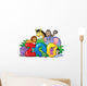 Zoo Sign With Various Wall Decal