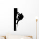 Rock Climber Wall Decal