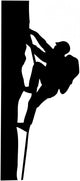 Rock Climber Wall Decal