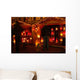 Christmas Market Stand Brussels Wall Decal