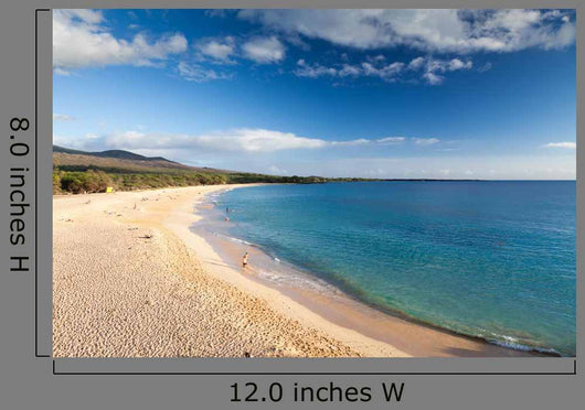 Big Beach Maui Wall Decal