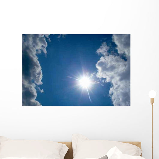 Image With Cloud And Sun Wall Decal