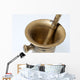 Brass Mortar And Pestle Wall Decal