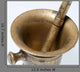 Brass Mortar And Pestle Wall Decal