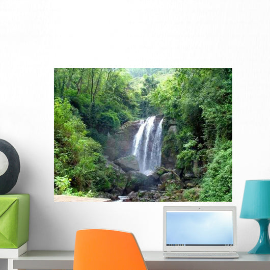 Forest Waterfall Wall Decal