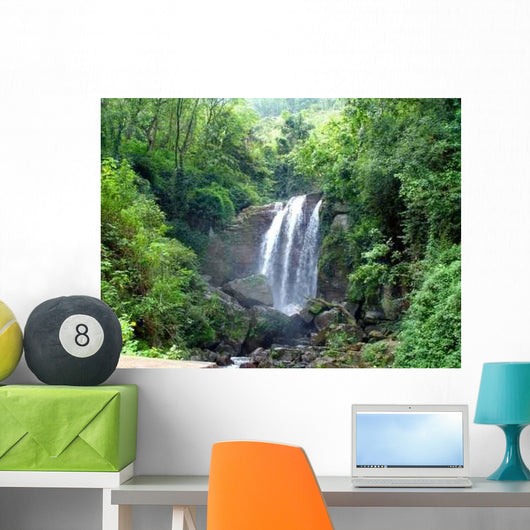 Forest Waterfall Wall Decal