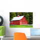 Red Barn Countryside Wall Decal