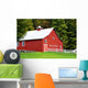 Red Barn Countryside Wall Decal