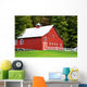 Red Barn Countryside Wall Decal