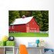 Red Barn Countryside Wall Decal