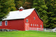 Red Barn Countryside Wall Decal