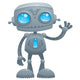 Waving Robot Wall Decal