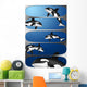 Orcas Banners Wall Decal