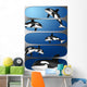Orcas Banners Wall Decal