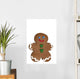 Cookie Gingerbread Man Wall Decal