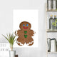 Cookie Gingerbread Man Wall Decal