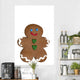 Cookie Gingerbread Man Wall Decal