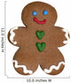 Cookie Gingerbread Man Wall Decal