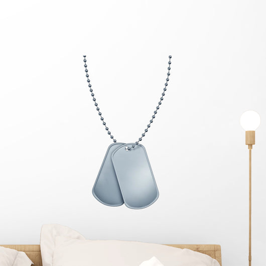 Dog Tags Wall Decal