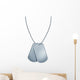 Dog Tags Wall Decal