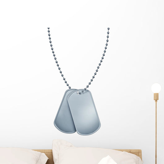 Dog Tags Wall Decal