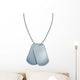 Dog Tags Wall Decal