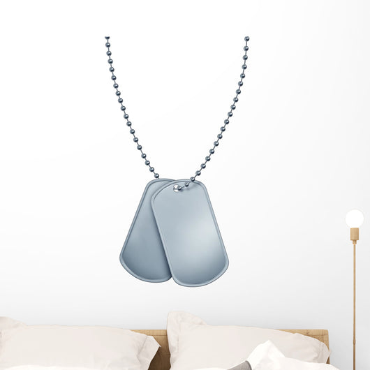 Dog Tags Wall Decal