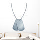 Dog Tags Wall Decal