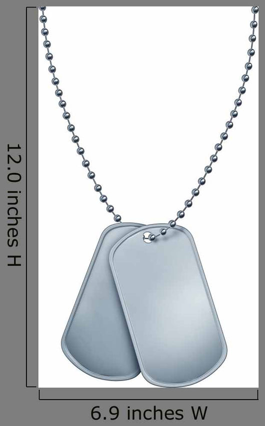 Dog Tags Wall Decal