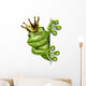 Frog Prince With Gold Wall Decal