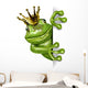 Frog Prince With Gold Wall Decal