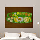 South Indian Thali Meals Wall Decal