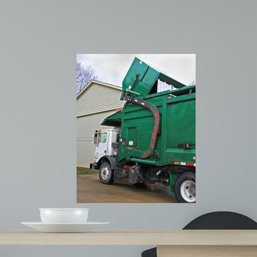 Dumpster Pickup Wall Decal