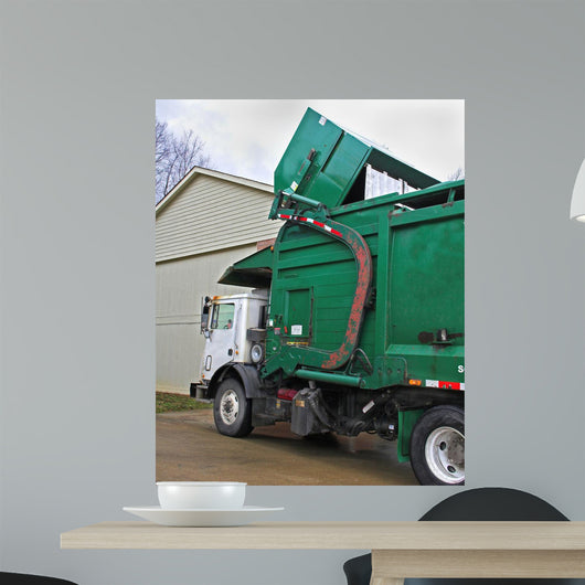 Dumpster Pickup Wall Decal