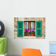 Mediterranean Window Wall Decal